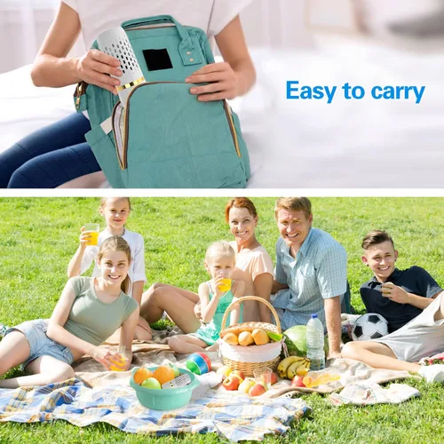 Vista 4 de Lavadora de frutas y verduras - Dispositivo purificador limpiador de frutas 4400 Mah, limpieza rápida de 10 minutos para lavar frutas y verduras