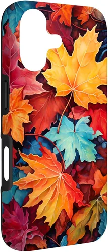Vista 3 de Autumn Foliage Fall Leaves Case for iPhone 17