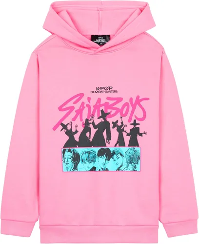 Vista 6 de KPop Demon Hunters Hoodie for Girls Teens, Officially Licensed Warm Sweatshirt Pullover Cozy Hoodies Gifts for Girls