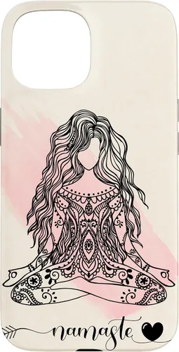 Vista 6 de Namaste Mandala Hippie Yoga Woman Meditation Spiritual Gift Case for iPhone 17