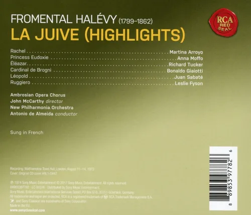 Vista 2 de Halevy La Juive Highlights