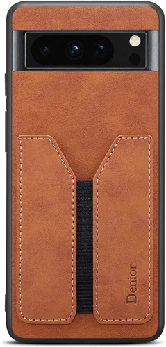Vista 7 de Kowauri Funda para Google Pixel 8 Pro, Funda de piel sintética con ranura para tarjeta de crédito Funda protectora ultra delgada para Google Pixel 8