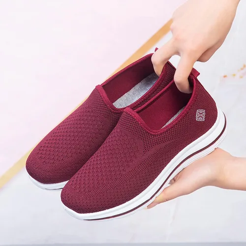Vista 2 de JWSVBF Women's Steel Toe Sneakers Minimalist Wide Width Wedge Sandals Business Casual Shoes Unisex Fashion Summer