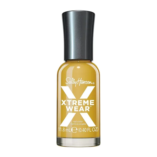 Vista 128 de Sally Hansen Xtreme Wear Esmalte de uñas sin rayas, acabado brillante, duradero, resistente a las astillas, transparente, color de uñas plateado 130