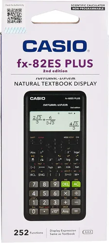 Vista 2 de Casio Fx-82es Fx82es Plus BK Display calculadora científica cálculos con funciones de 252