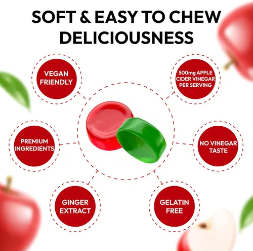 Vista 4 de Keto ACV Gummies Advanced Weight Loss - Suplemento de gomitas Keto ACV para mujeres y hombres, metabolismo, desintoxicación, limpieza, vinagre