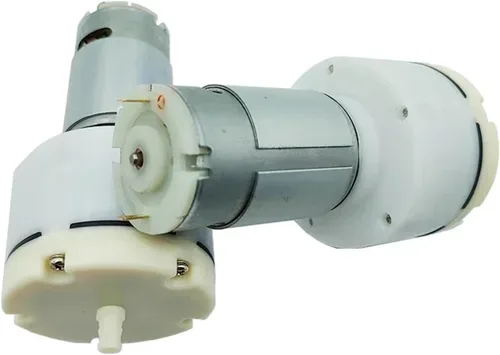 Vista 7 de 1 unidad 12V 15LPM gran flujo alta presión mini 555 vacío bomba de aire presión negativa succión diafragma bomba DIY Packer Inflador