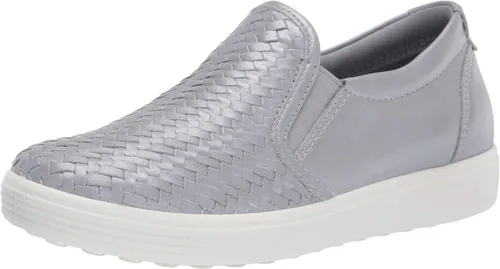 Vista 4 de ECCO Women's Soft 7 Woven Slip on 2.0 Negro