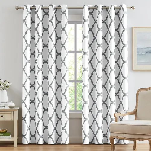 Vista 17 de Melodieux - Cortinas de bolsillo de moda marroquí para cocina, cafetería o baño, pequeñas ventanas