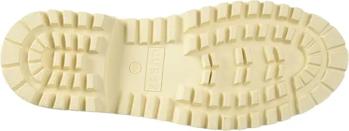 Vista 4 de GUESS Botas de combate Orana para mujer, Negro