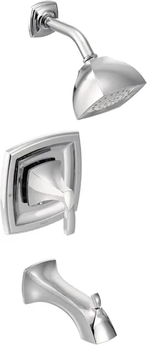 Vista 8 de Moen T2693ORB Voss Posi-Temp - Kit de molduras de presión para bañera y ducha, requiere válvula, bronce aceitado