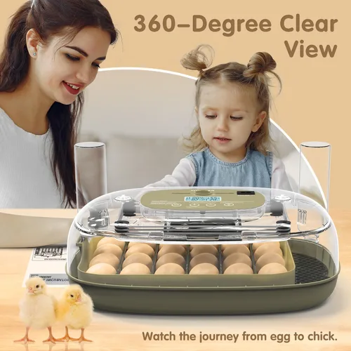 Vista 6 de Incubadoras de huevos para incubar huevos 24 huevos