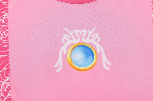 Vista 7 de Vestido de princesa para niñas, disfraz de durazno, vestido casual de verano para niños pequeños