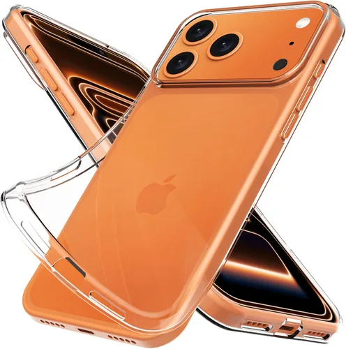 Vista 11 de Funda transparente para iPhone 14 Plus. Fundas protectoras de silicona TPU de plástico transparente para iPhone 14 Plus [agarre delgado y cómodo]