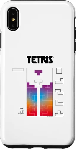 Vista 11 de Tetris Funda de arte de juego de color fundido para iPhone 17