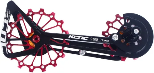 Vista 8 de KCNC Road Cyclocross Bicicleta Bicicleta OSPW Desviador de gran tamaño Polea Sistema de rueda para Shimano R9100/R8000 uso 12t top+16t inferior