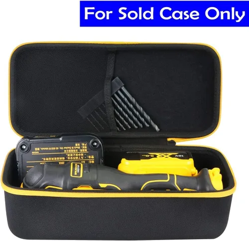 Vista 2 de khanka Funda rígida de viaje compatible con DEWALT DCS354B / DCS356B ATOMIC 20V Max sin escobillas sin escobillas multiherramienta oscilante, solo