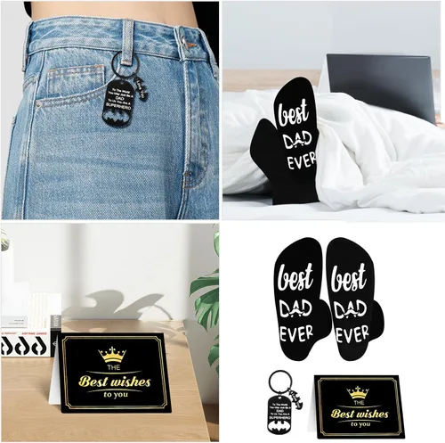 Vista 4 de Regalos para padre, regalo para papá, regalo del día del padre, regalos de Navidad para padres, regalos del día de Acción de Gracias para papá 20 0Z
