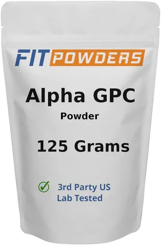 Vista 9 de Suplemento en polvo Alpha GPC (polvo de colina alfa-GPC) con cucharada (0.88 oz)
