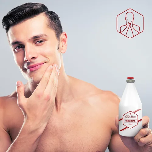 Vista 3 de Old Spice Loción Después del Afeitado Original 5.1 fl oz