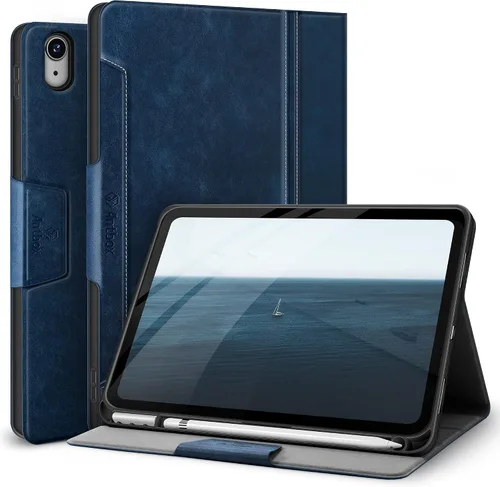 Vista 14 de Antbox Funda para iPad (A16) 11ª Generación 11'' 2025/iPad 10ª Generación 10.9'' 2022 con Soporte Integrado para Lápiz Función de Encendido/Apagado