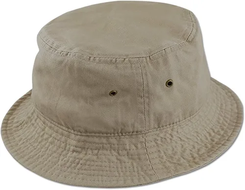 Vista 19 de Sombrero de cubo de algodón Pesca Boonie visera visera Sun Safari Verano Camping