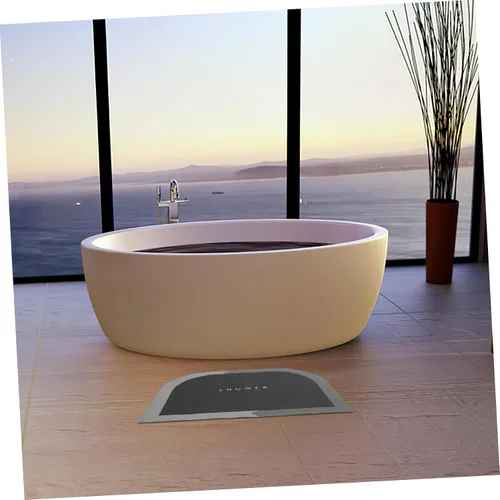 Vista 9 de Absorbent Non Slip Floor Mat for Bathroom and Entryway Super Absorbent Carpet Lightweight and Easy to Use Quick Drying for Living and Bedroom Grey