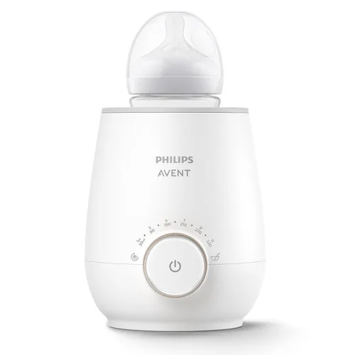 Vista 4 de Calentador de biberones rápido premium Philips Avent, con control inteligente de temperatura, tecnología de baño de agua, apagado automático
