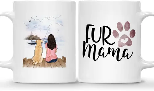 Vista 22 de Gossby Taza de café Dog Dad – Regalo para hombres amantes de los perros labrador retriever negro, regalo de cumpleaños, regalo de Navidad para papá