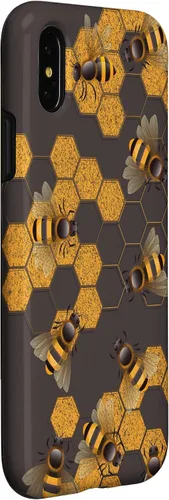 Vista 3 de iPhone X/XS Save The Bees Bee Lover - Estuche de regalo para apicultura