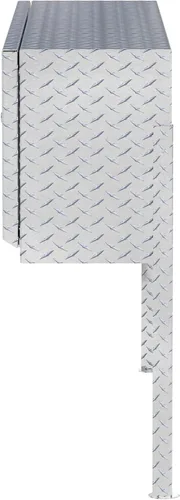 Vista 7 de UWS EC40021 Caja de herramientas superior de aluminio de pared pesada de 60 pulgadas