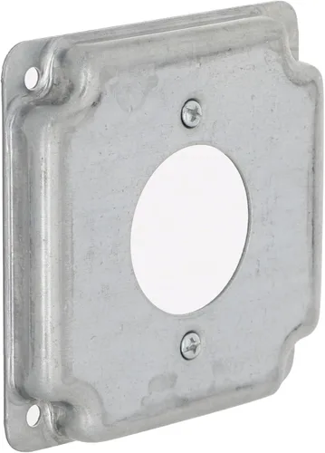 Vista 20 de Hubbell-Raco 800C 1 Toggle - Cubierta de trabajo cuadrada expuesta de 4 pulgadas