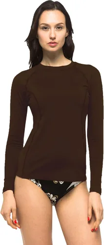 Vista 30 de Private Island Camiseta de entrenamiento de manga larga para mujer con protección UPF 50+ (RGT)