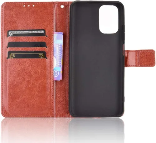 Vista 4 de Funda para Xiaomi Redmi Note 10 Pro, Funda de cuero con tapa para Xiaomi Redmi Note 10 Pro Max 4G M2101K6I / Redmi Note 10 Pro 4G M2101K6G Case