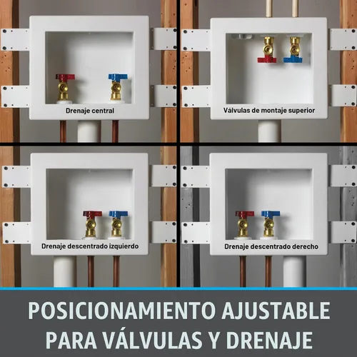 Vista 3 de Oatey Caja de salida para lavadora de poliestireno - 1 unidad