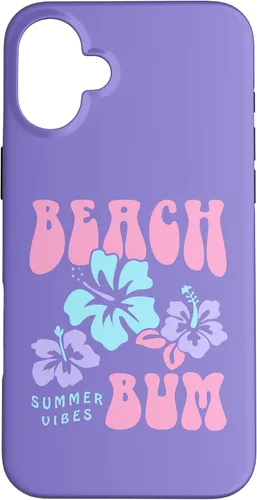 Vista 23 de Coconut Girl Beach Bum - Carcasa para iPhone 16, diseño de moda de los años 90