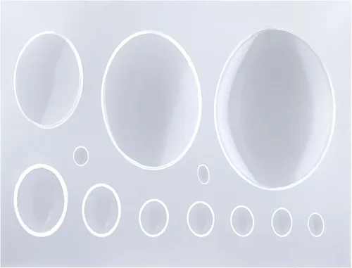Vista 14 de FUNSHOWCASE Mini Moldes Surtidos de Joyería de Resina y Epoxy de Estrellas de Silicona Pequeños para Artesanía Delicada
