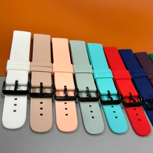 Vista 4 de RuenTech Compatible con Michael Kors Access Gen 4 MKGO/MKGO Gen 5E, correa de repuesto de silicona suave para reloj inteligente Michael Kors Access