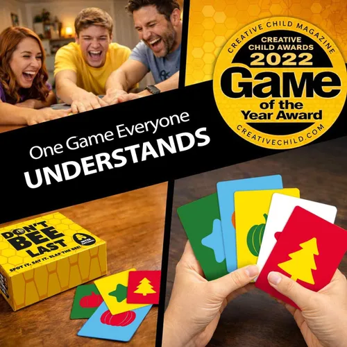 Vista 6 de QUOKKA Juegos de mesa familiares para niños de 8 a 12 años – Juego de fiesta para niños y adultos – Don't Bee Last – Edición global sin idiomas