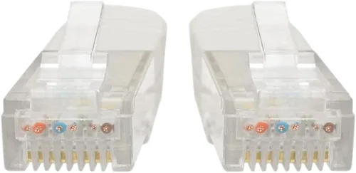 Vista 26 de Tripp Lite Cable de conexión moldeado Gigabit Cat6 Cat5e RJ45 M/M 550MHz Gris