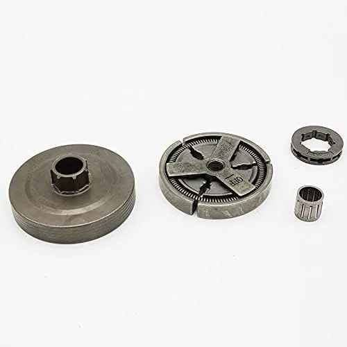 Vista 4 de Motosierra de repuesto 325-7T Rueda dentada de llanta Embrague de motosierra con tambor compatible con 45CC 52CC 58CC 4500 5200 5800 Gasolina