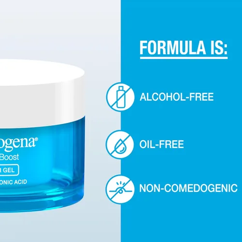 Vista 6 de Neutrogena Hydro Boost - Gel de agua hidratante facial diario con ácido hialurónico, 1.7 onzas líquidas, gel limpiador facial hidratante Hydro Boost