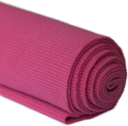 Vista 33 de TinaKim Tela elástica acanalada, cinturas, cuello, puños, chaqueta, sudadera con capucha, material para coser ropa (rosa 1, 43 x 8 pulgadas)
