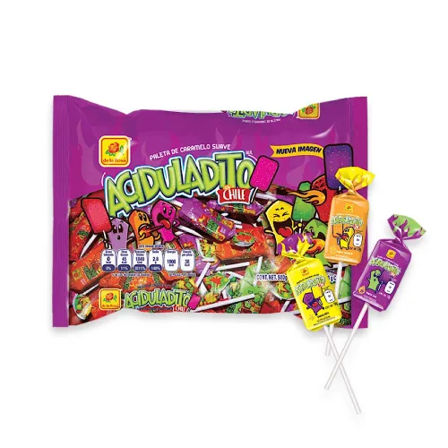 Vista 3 de Paquete de dulces mexicanos: dulces masticables agridulces con chile 100 piezas + 50 unidades de dulces y amargos masticables con chile