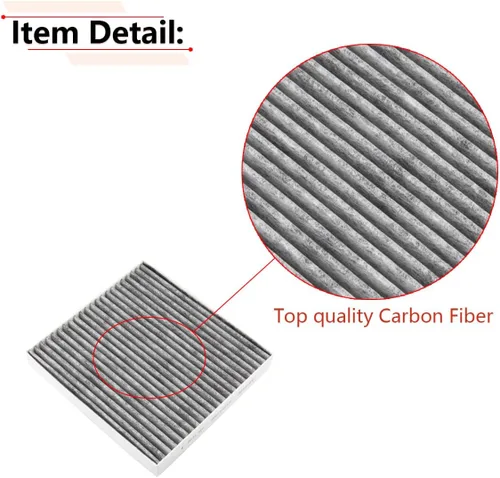 Vista 2 de RLB-HILON Filtro de aire de cabina compatible con Hyundai Elantra Santa Fe Ioniq 5 Tucson Sport Utility Sonata Sedan, para Kia K5 Sedan