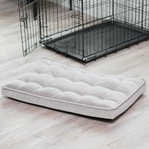 Vista 6 de Bowsers - Colchón de lujo para perro, extragrande, diseño de huesos de chocolate