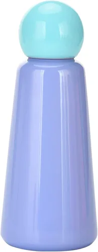 Vista 10 de Botella de agua de acero inoxidable de 17 onzas de aproximadamente 16.9 fl oz, botella de agua aislada al vacío, botella de agua de metal para azul