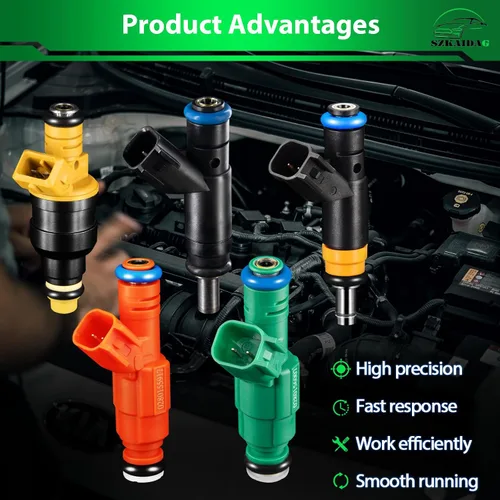 Vista 9 de 0280158005 3.5L V6 para: Juego de 6 inyectores de combustible Nissan compatibles con Altima 2004-2006, Maxima 2004-2008, Murano 2003-2004, Quest