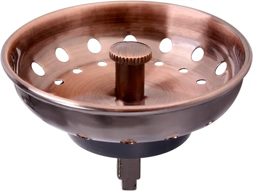 Vista 14 de KONE Colador de Drenaje para Fregadero Dorado Tapón y Colador para Fregadero de Acero Inoxidable Cesta Coladora para Fregadero de Cocina de Repuesto