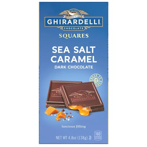 Vista 21 de GHIRARDELLI Barra cuadrada de chocolate amargo frambuesa, barra de 4.8 onzas (paquete de 10)